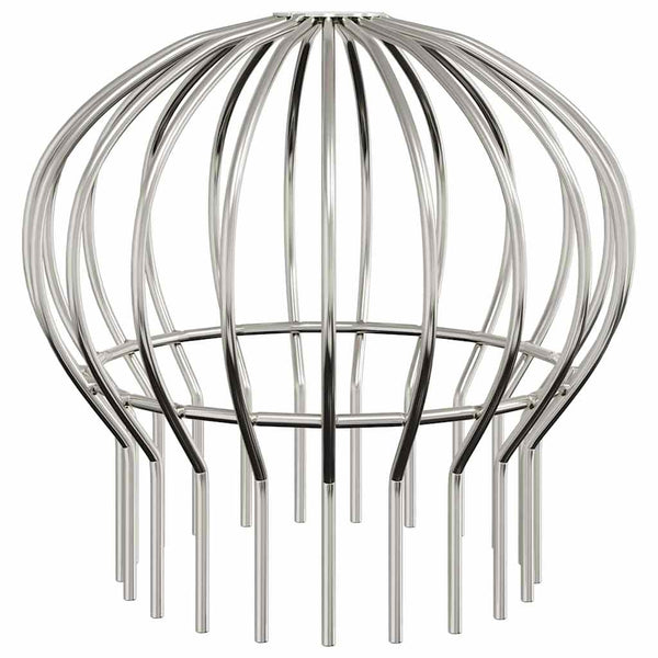 Dachrinnen Blattschutz Edelstahl Silber 160 mm 2er-Set