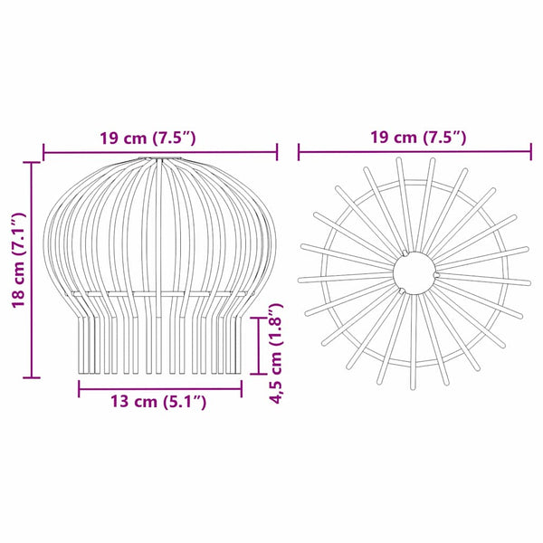 Dachrinnen Blattschutz Edelstahl Silber 160 mm 2er-Set