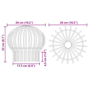 Dachrinnen Blattschutz Edelstahl 200mm - 2er Set