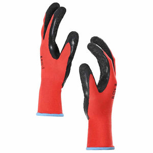 Arbeitshandschuhe mit Latexbeschichtung, Größe 9, 24 Stk.