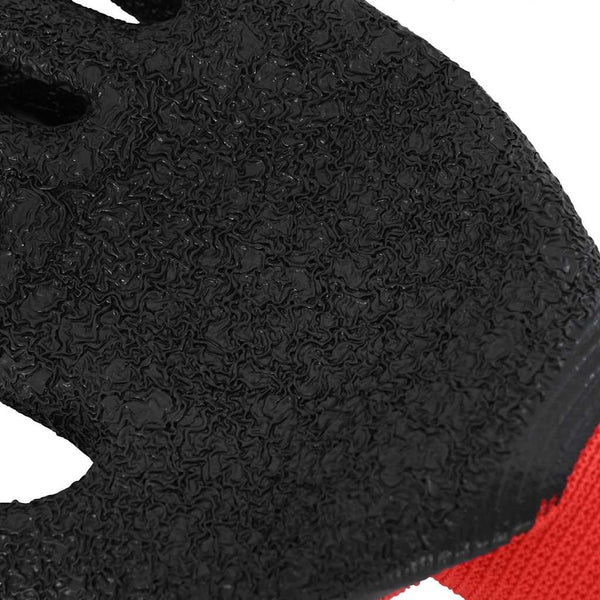 Arbeitshandschuhe Rot/Schwarz XL (12 Stk.)