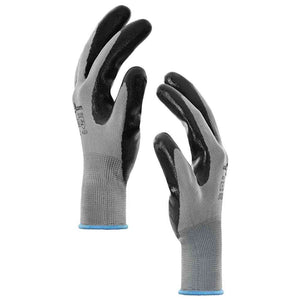 Arbeitshandschuhe Grau/Schwarz Größe 9 (L)