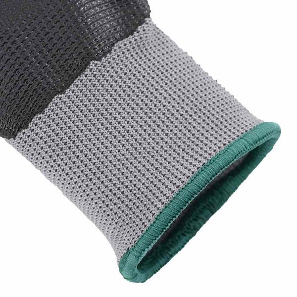 Arbeitshandschuhe Grau/Schwarz XXL (24 Stück)