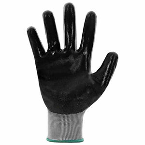Arbeitshandschuhe Grau/Schwarz XXL (24 Stück)