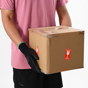 Arbeitshandschuhe Schwarz Größe 7/S, 24er-Pack