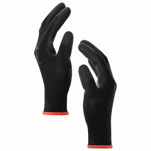 Arbeitshandschuhe Schwarz Größe 7/S, 24er-Pack