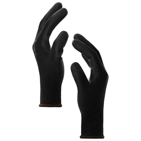 Arbeitshandschuhe 12er Pack Schwarz Größe 8