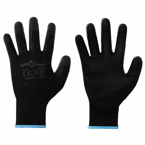 Arbeitshandschuhe Schwarz 9/L, 12er Pack