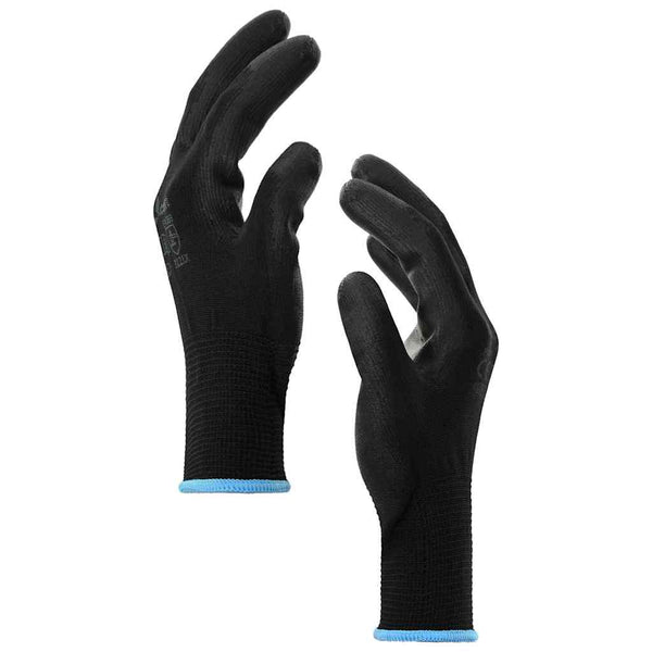 Arbeitshandschuhe Schwarz 9/L, 12er Pack