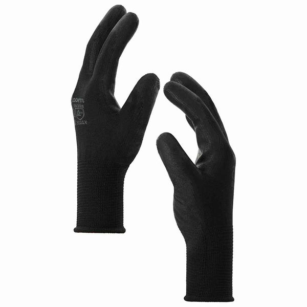 Arbeitshandschuhe Schwarz XL, 24 Stück