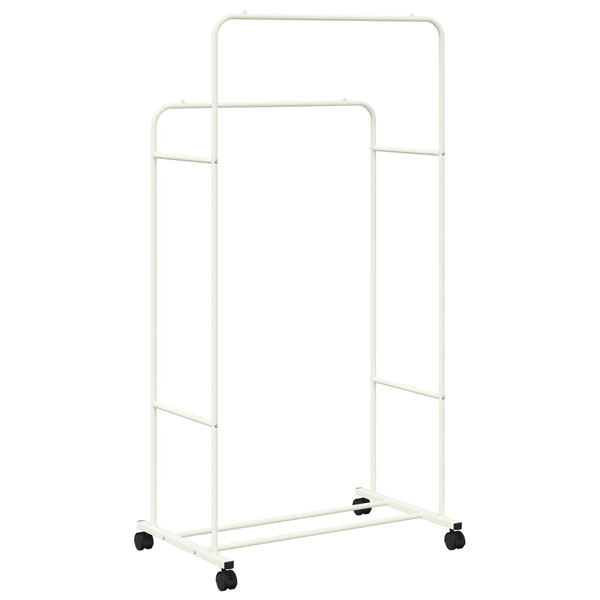 Kleiderständer Weiß 80x53x156cm