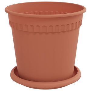 Blumentöpfe Ziegelrot 6 Stk. Ø 17cm
