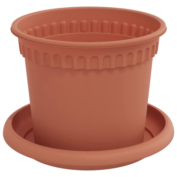 Blumentöpfe Ziegelrot 12,5 cm - 24er Set