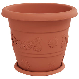 Blumentöpfe Ziegelrot 34x28cm, 24er Set