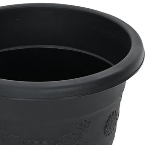 Blumentöpfe Schwarz 34 cm - 24er Set