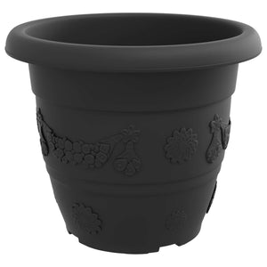 Blumentöpfe Schwarz 34 cm - 24er Set