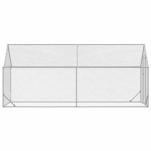 Hühnerkäfig Silber 200x170x177cm