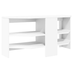 Eck-TV-Schrank Weiß 102 cm