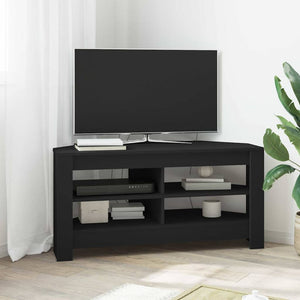 Eck-TV-Schrank Schwarz 102 cm