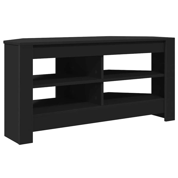 Eck-TV-Schrank Schwarz 102 cm