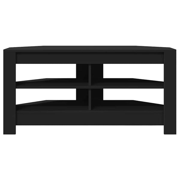 Eck-TV-Schrank Schwarz 102 cm