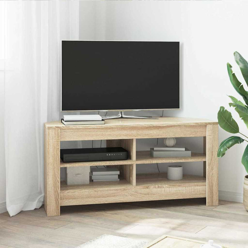 Eck-TV-Schrank Sonoma Eiche, 102 cm