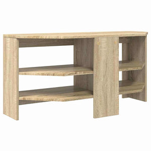 Meuble TV d'angle vidaXL en aggloméré coloris chêne Sonoma 102 x 40,5 x 45 cm