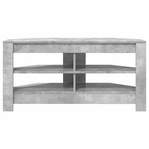 Eck-TV-Schrank, Betongrau, 102 cm