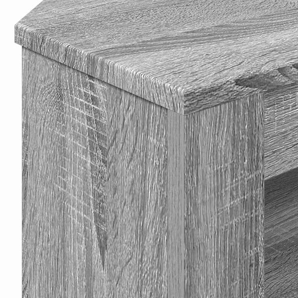 Eck-TV-Schrank Grau Sonoma 102 cm
