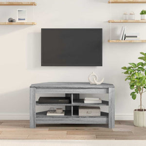 Eck-TV-Schrank Grau Sonoma 102 cm