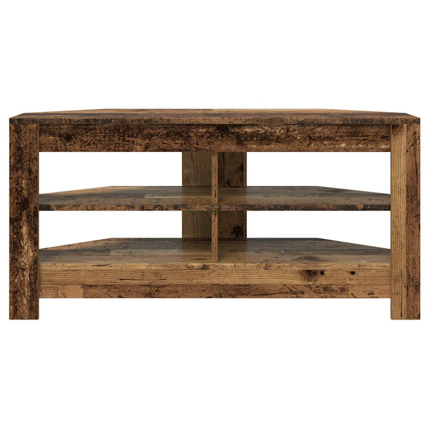 Eck-TV-Schrank Altholz 102 cm