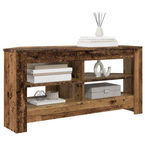 Eck-TV-Schrank Altholz 102 cm