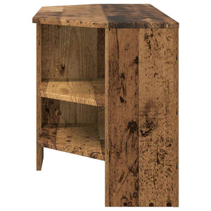 Eck-TV-Schrank Altholz 102 cm