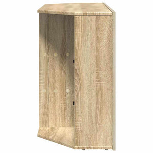 Meuble TV d'angle à LED vidaXL Chêne Sonoma 100x40x68cm Bois d'ingénierie