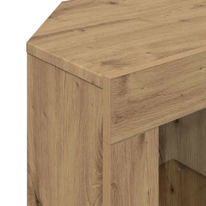 Eck-TV-Schrank mit LED Artisan Eiche 100cm