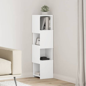 vidaXL Meuble d'angle 25,5x25x102 cm Bois d'ingénierie