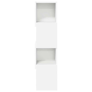 vidaXL Meuble d'angle 25,5x25x102 cm Bois d'ingénierie