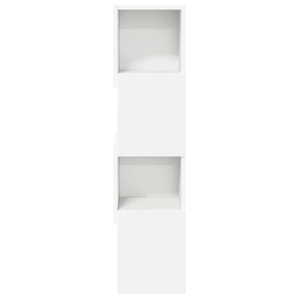 vidaXL Meuble d'angle 25,5x25x102 cm Bois d'ingénierie