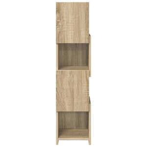 vidaXL Meuble d'angle chêne Sonoma 25,5x25x102 cm Bois d'ingénierie