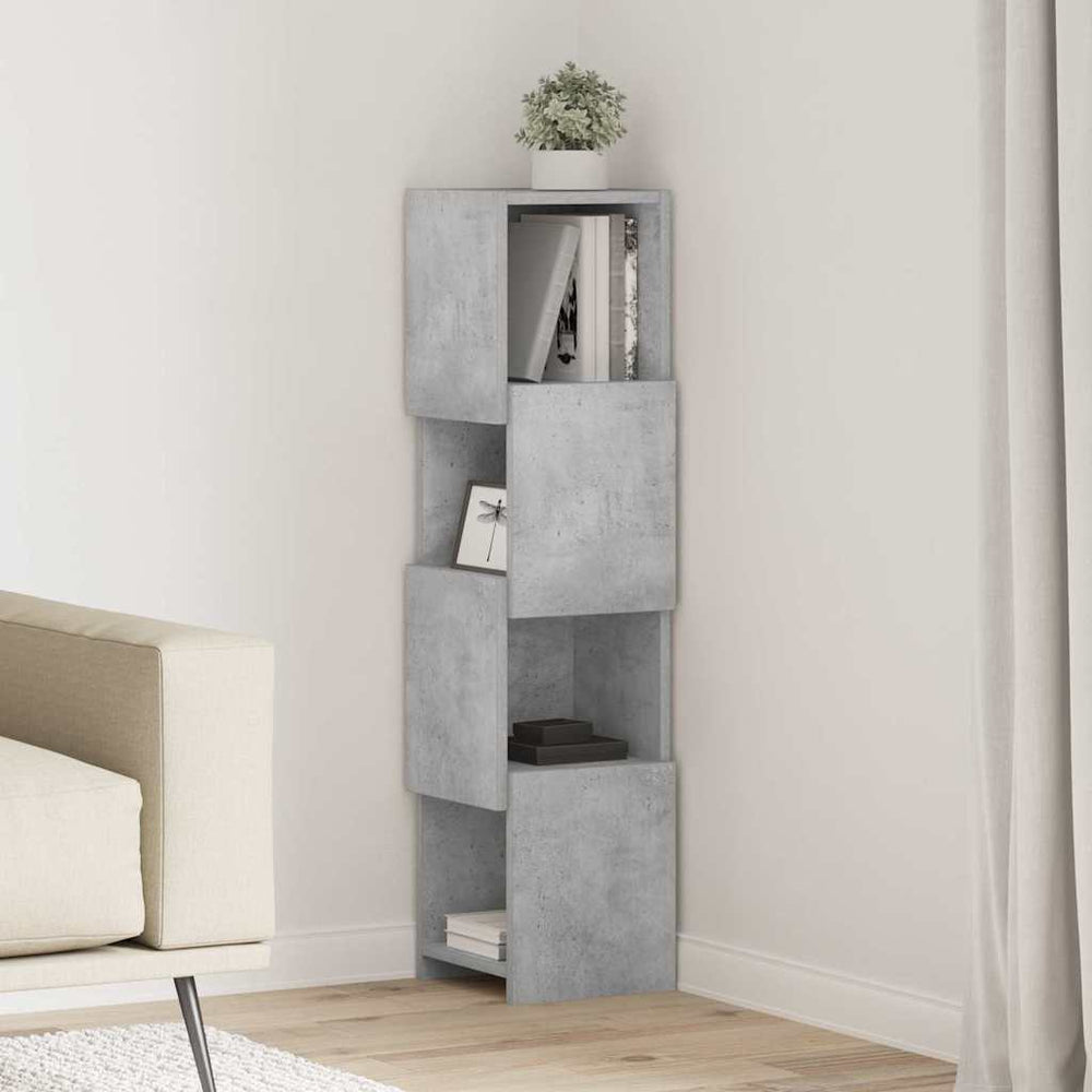 Eckschrank Beton Grau 102cm