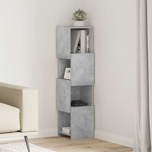 Eckschrank Beton Grau 102cm