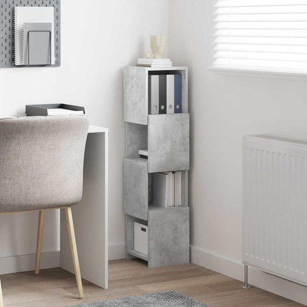 Eckschrank Beton Grau 102cm