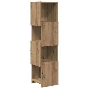 vidaXL Meuble d'angle chêne artisan 25,5x25x102 cm en bois d'ingénierie