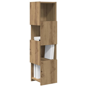 vidaXL Meuble d'angle chêne artisan 25,5x25x102 cm en bois d'ingénierie