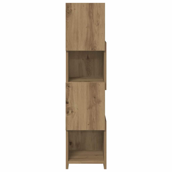 vidaXL Meuble d'angle chêne artisan 25,5x25x102 cm en bois d'ingénierie