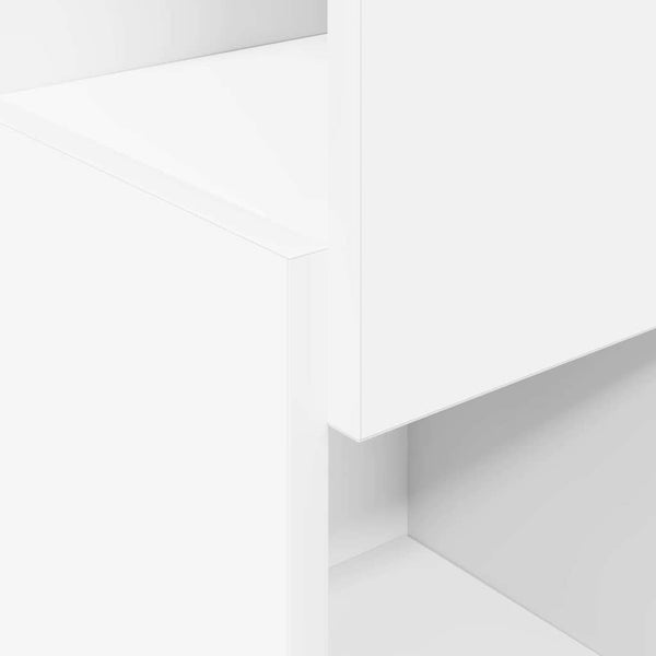 vidaXL Armoire d'angle 25,5x25x80 cm Bois d'ingénierie