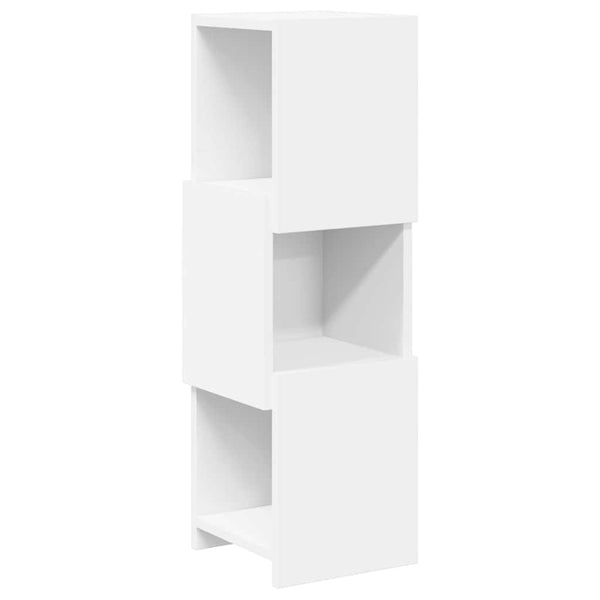 vidaXL Armoire d'angle 25,5x25x80 cm Bois d'ingénierie