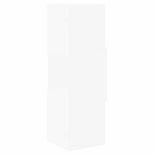 vidaXL Armoire d'angle 25,5x25x80 cm Bois d'ingénierie