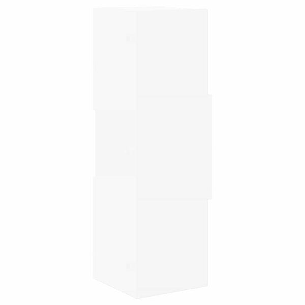vidaXL Armoire d'angle 25,5x25x80 cm Bois d'ingénierie