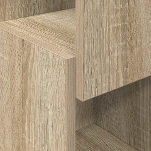 vidaXL Armoire d'angle Chêne Sonoma 25,5x25x80 cm Bois d'ingénierie